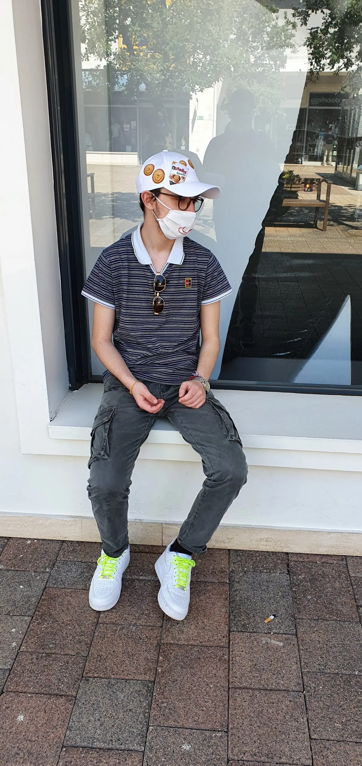 Eugenio in posa a Valmontone