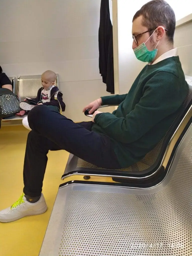 Eugenio in attesa OPBG