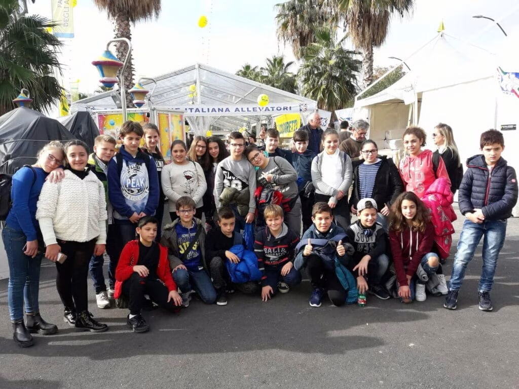 la classe di Eugenio in gita