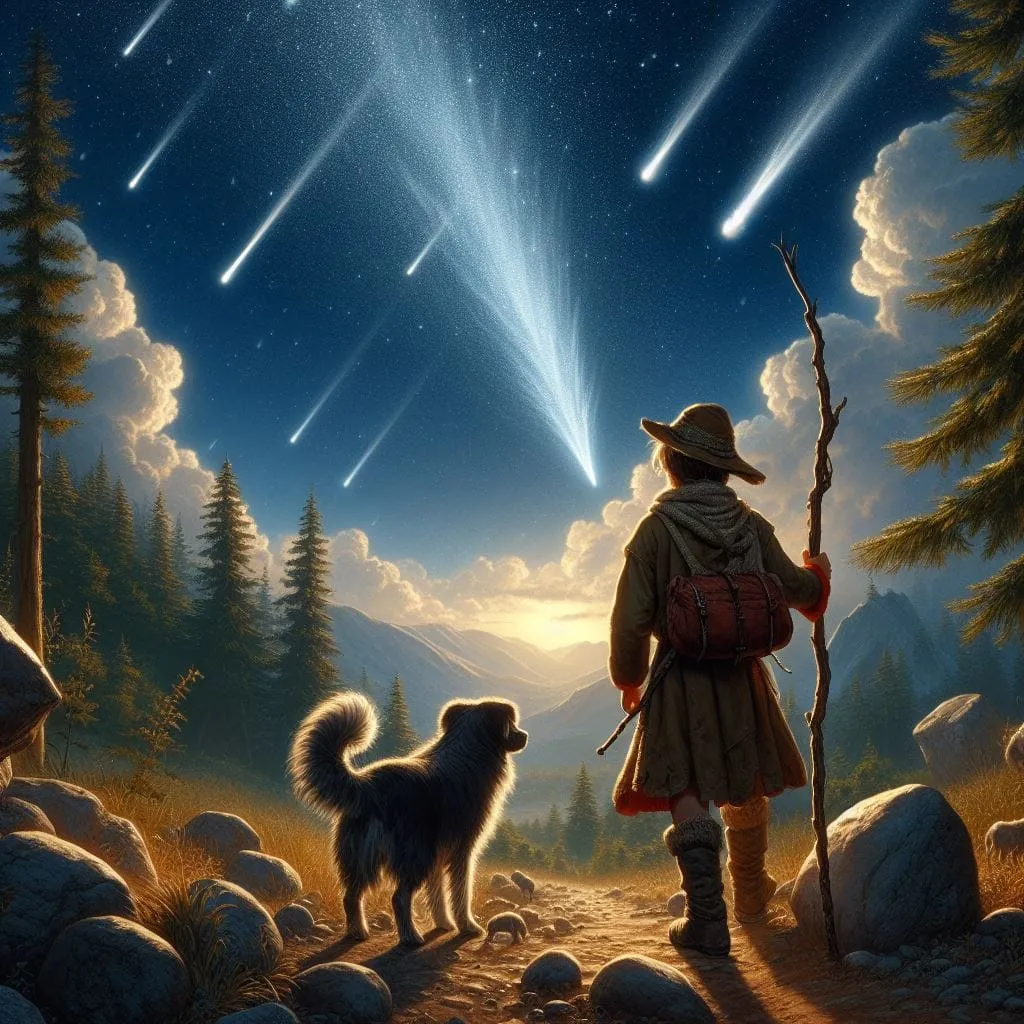 il pastorello segue la cometa