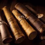 rotolo del Vangelo, pergamena