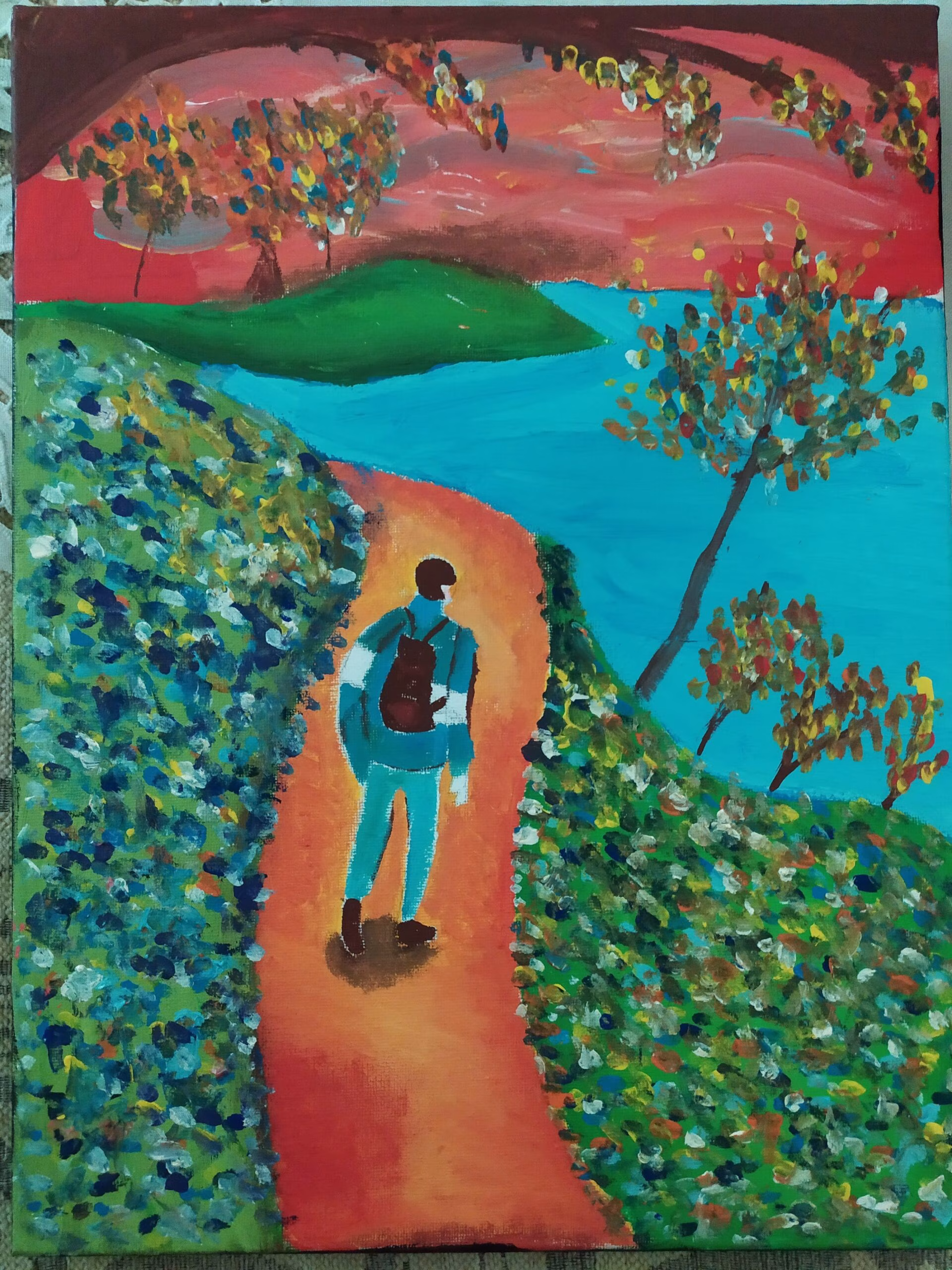 il dipinto di Ileana Fiorillo