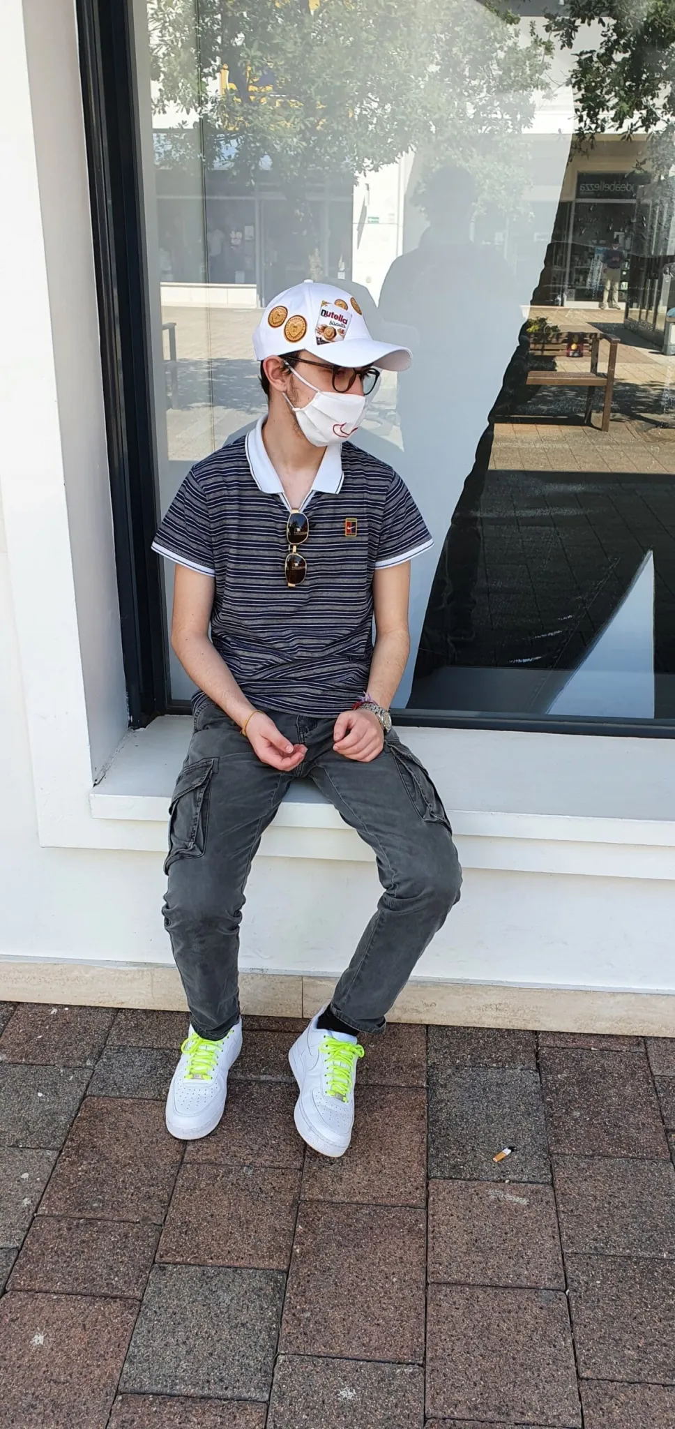 Eugenio in posa a Valmontone