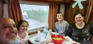 noi fantastici 4 nel camper Albino