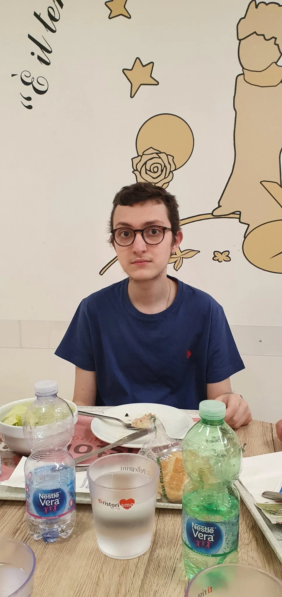 Eugenio a mensa OPBG