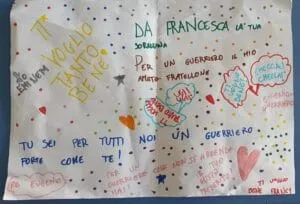 Disegno di Francesca per Eugenio