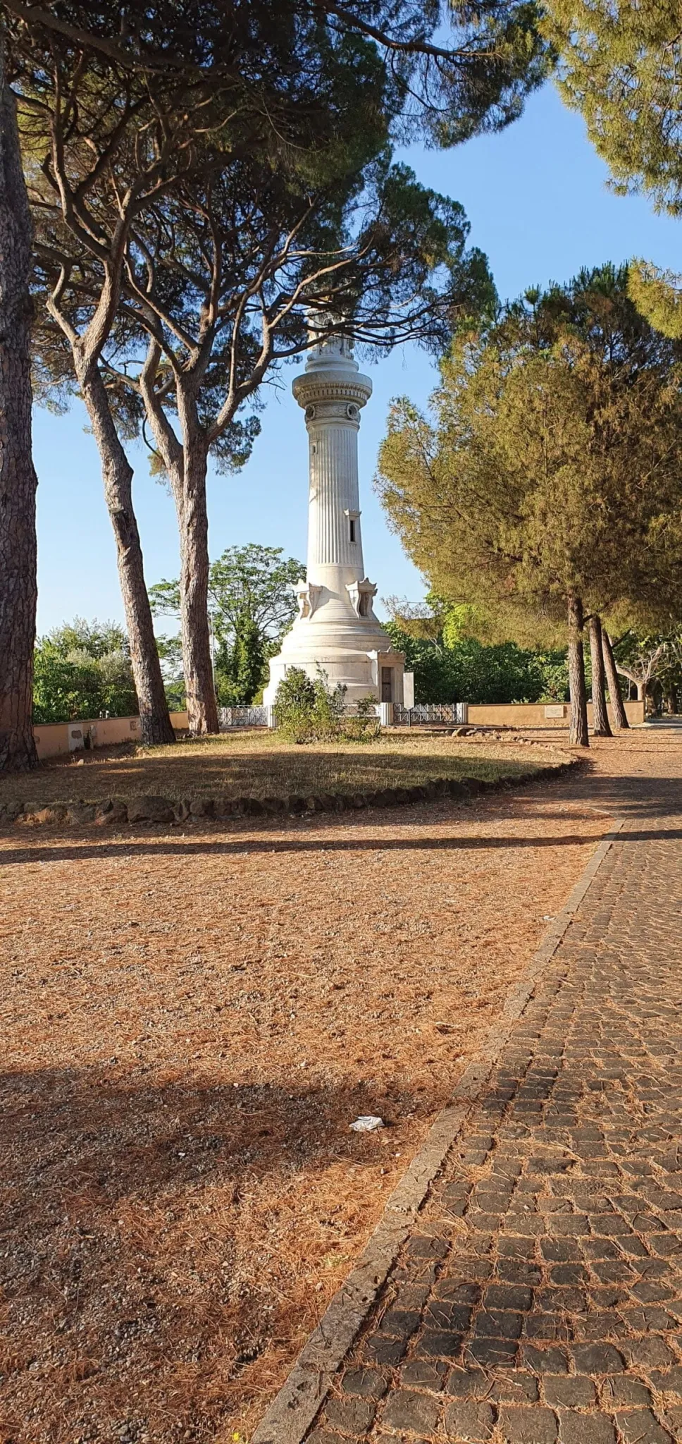il faro del Gianicolo in Roma