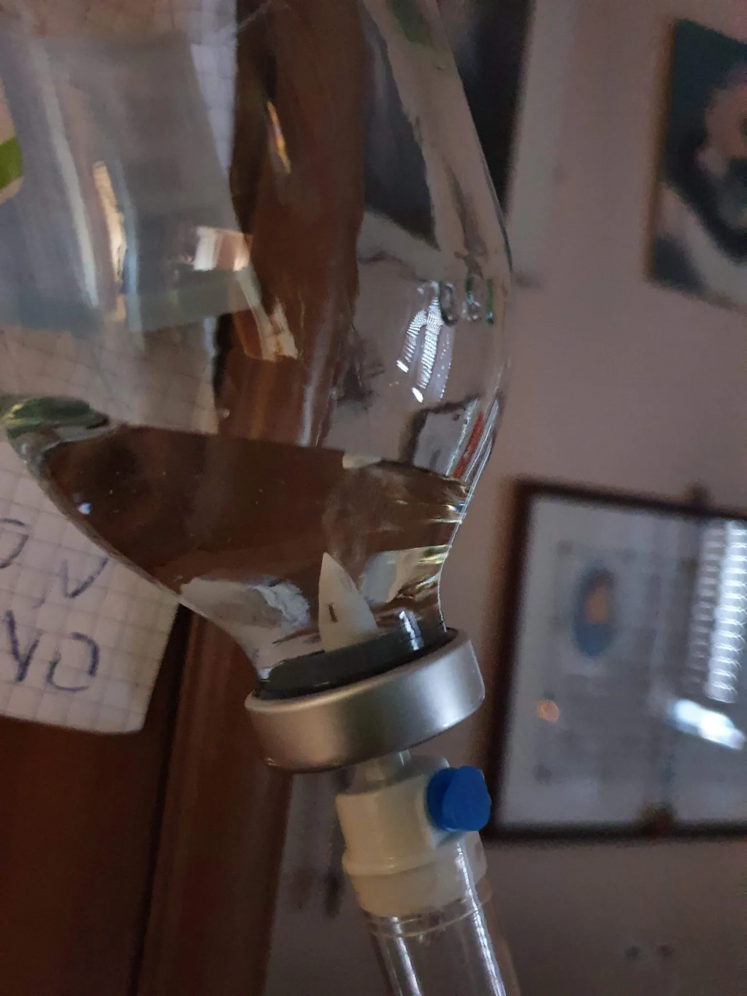 la flebo di Mannitolo