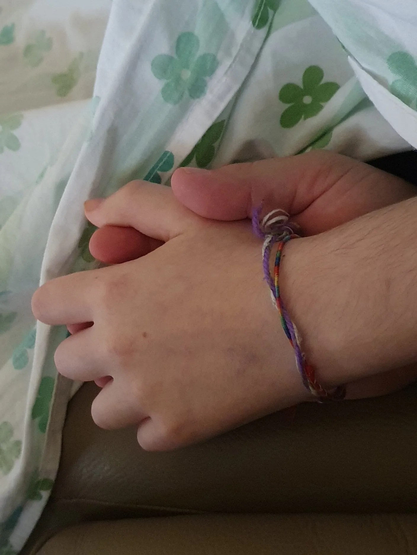 Eugenio e Remigio mano nella mano