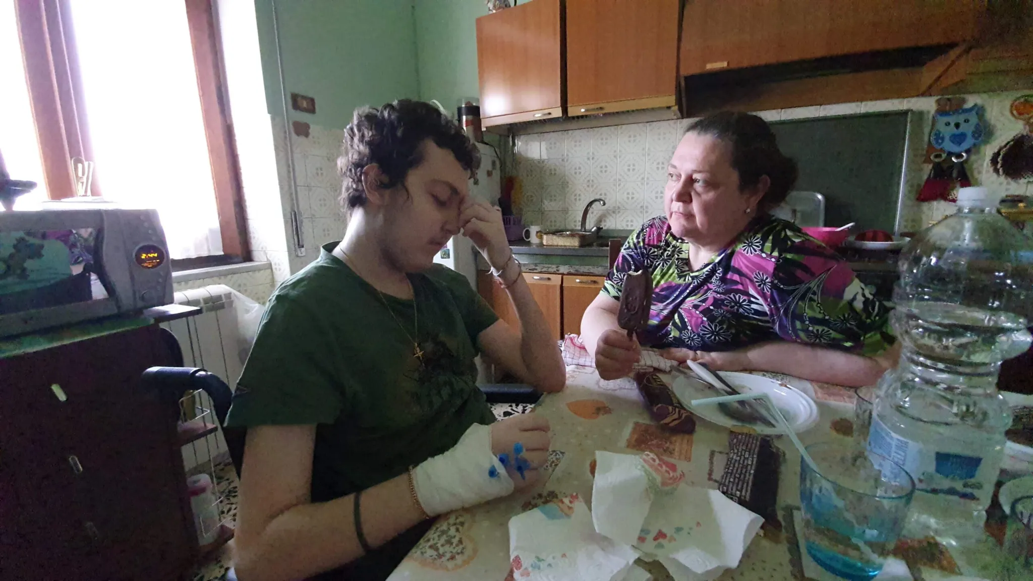 Giuseppina imbocca Eugenio