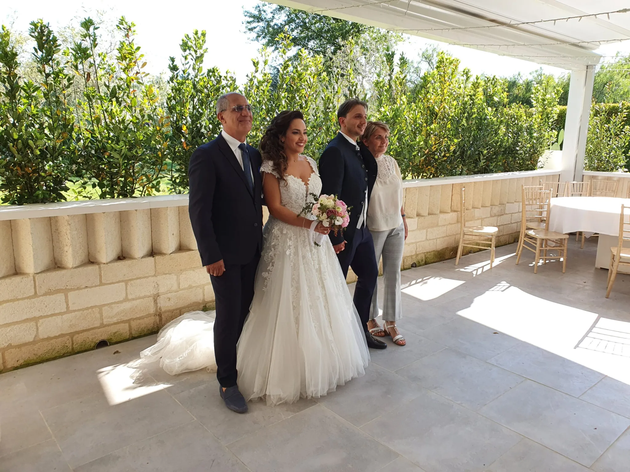Roberto, Viviana, Alessandro e Eva