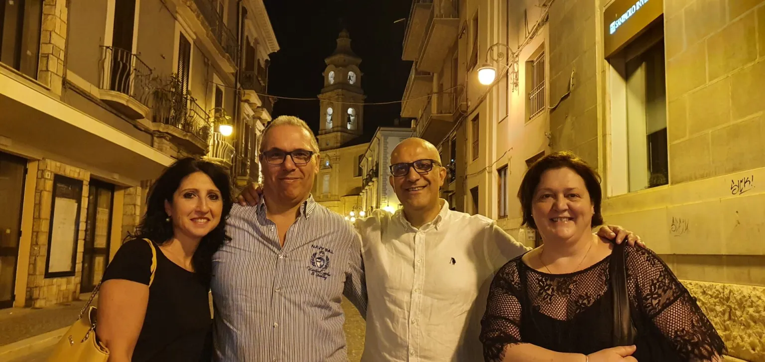 fantastici 4 con famiglia Biondi a Foggia