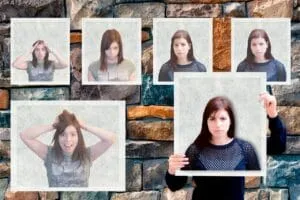 gestures, collage, non-verbal language, linguaggio non verbale