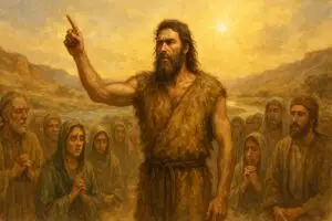 Giovanni Battista predica nel deserto