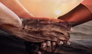 scambiarsi la pace, stretta di mano
