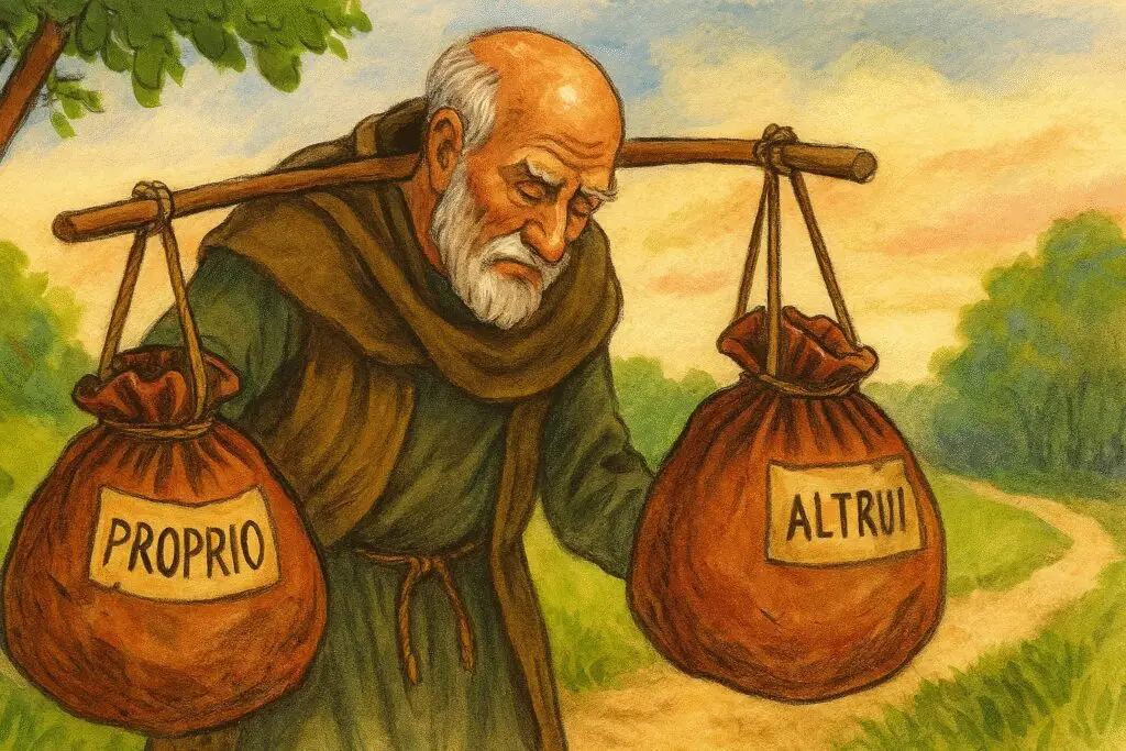 le due bisacce di Esopo