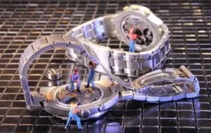 orologiaio, aggiustare orologi