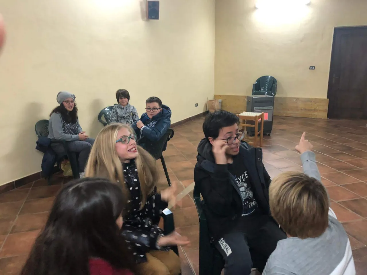 Eugenio in parrocchia