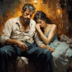 malato, malato spirituale, coppia abbracciata