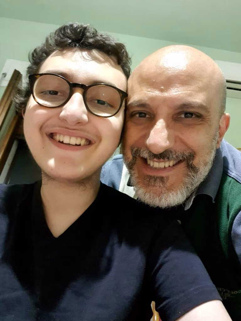 Eugenio and Remigio on July 26, 2020