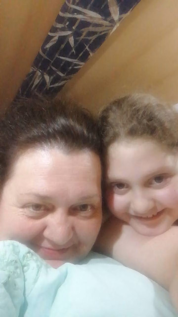 Francesca e Giuseppina nel camper Pio a Perugia