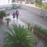 Remigio accompagna Francesca a scuola