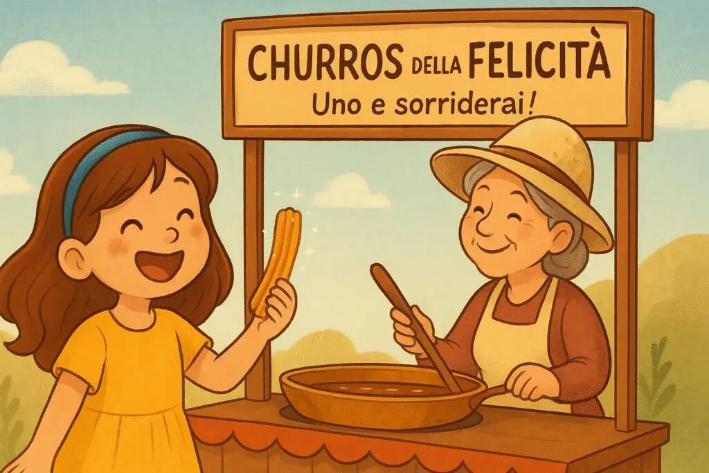 Leggiamo ed ascoltiamo insieme "la favola di Lulù e la magia dei churros"