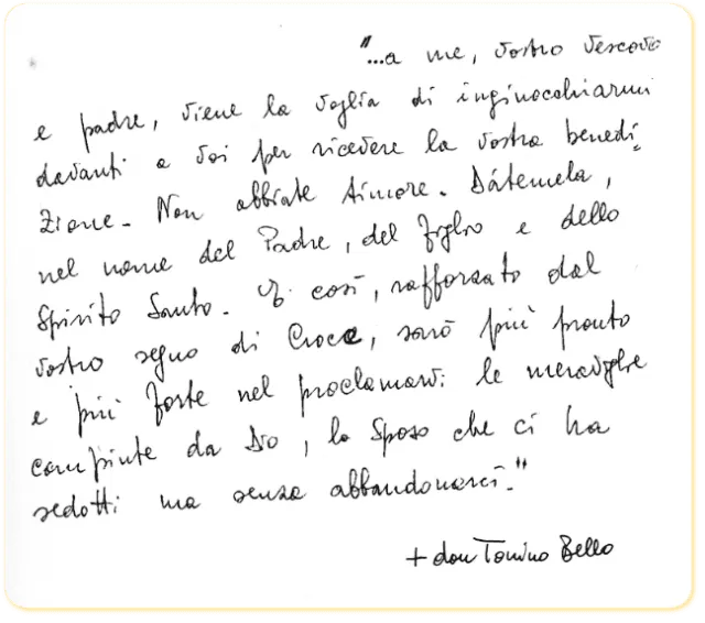 Auguri scomodi di Don Tonino Bello