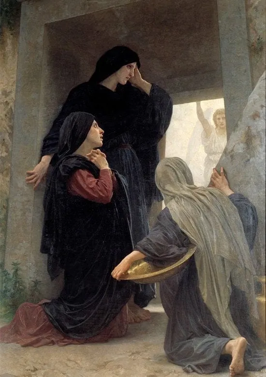 donne al sepolcro