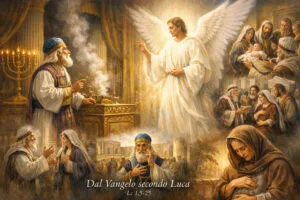 L'annuncio dell'Angelo a Zaccaria per la nascita di Giovanni Battista