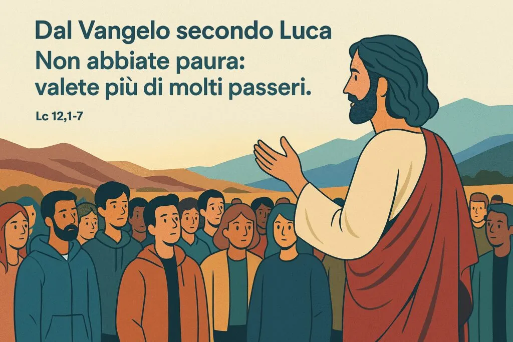 Dal Vangelo secondo Luca Lc 12,1-7