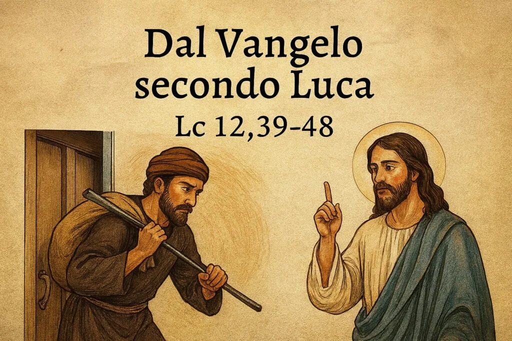 Dal Vangelo secondo Luca Lc 12,39-48