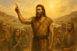 Giovanni Battista predica nel deserto