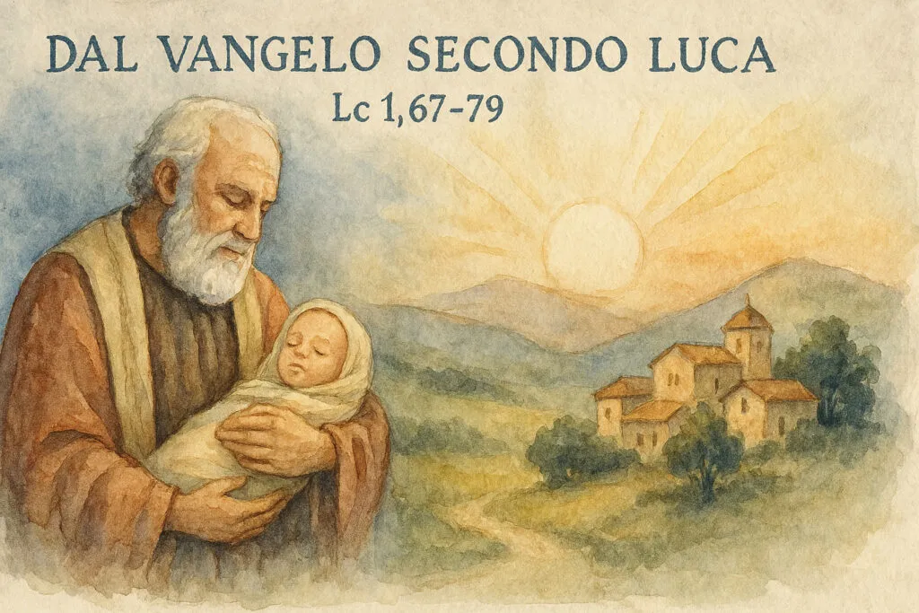 Dal Vangelo secondo Luca Lc 1,67-79