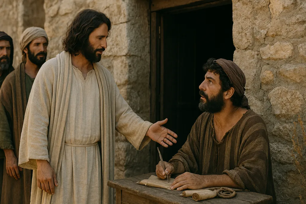 Gesù chiama Levi a seguirlo