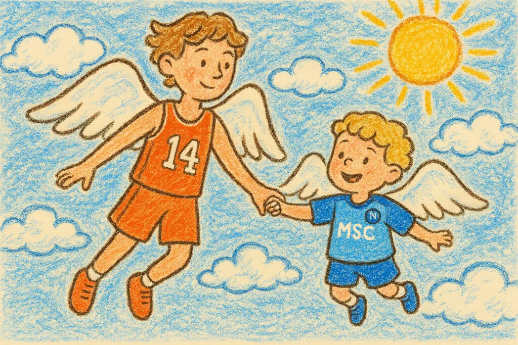 Eugenio guida Domenico verso il paradiso