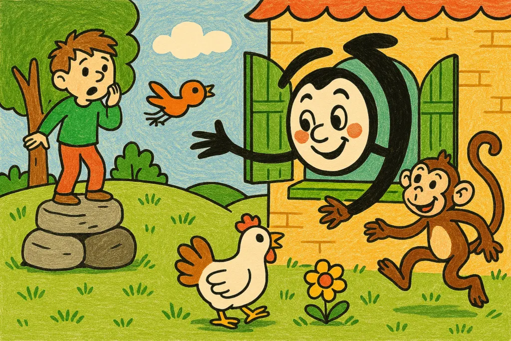 il caso di una parentesi di Gianni Rodari