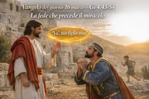 Va tuo figlio vive! Dal Vangelo secondo Giovanni Gv 4,43-54