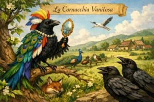 La cornacchia vanitosa