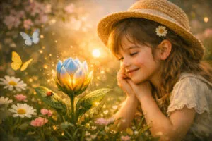 Il fiore che non aveva fretta – favola di primavera