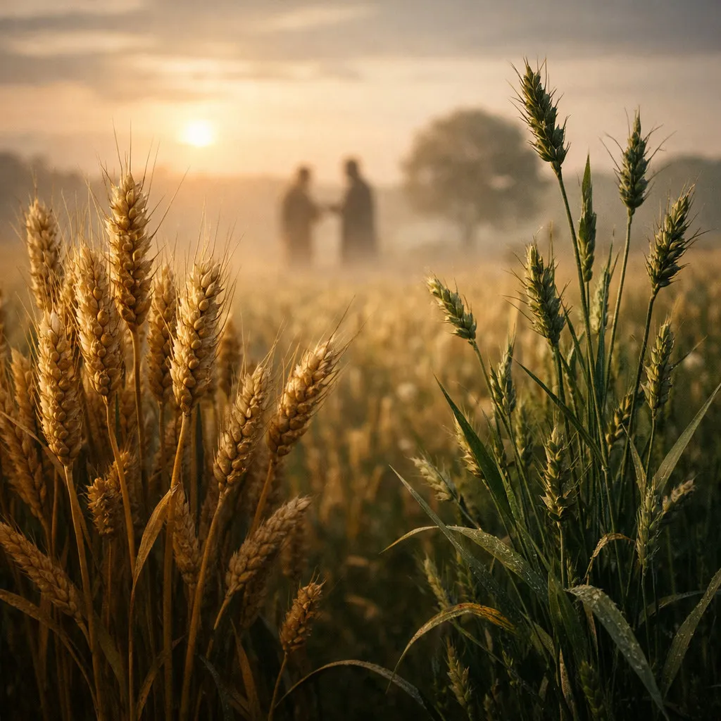 il grano e la zizzania