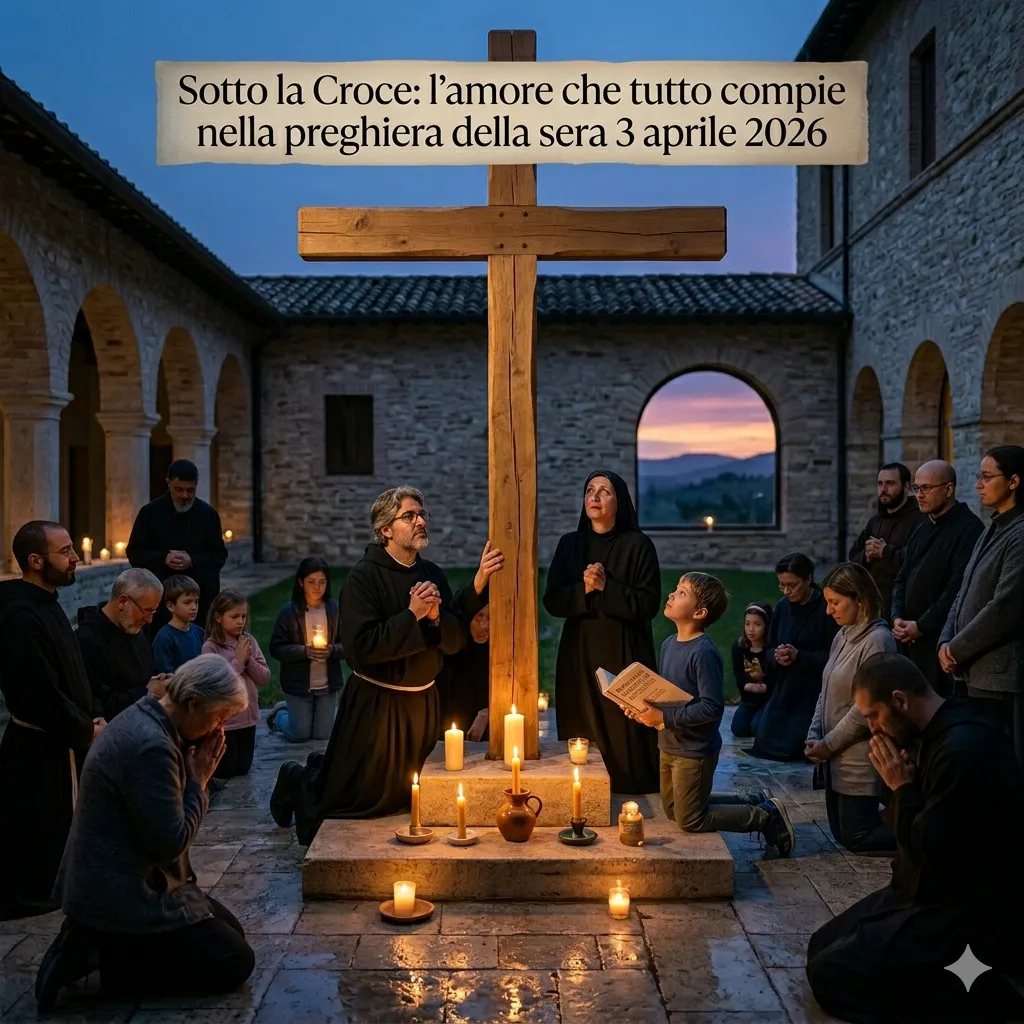 Preghiera della sera 3 aprile 2026