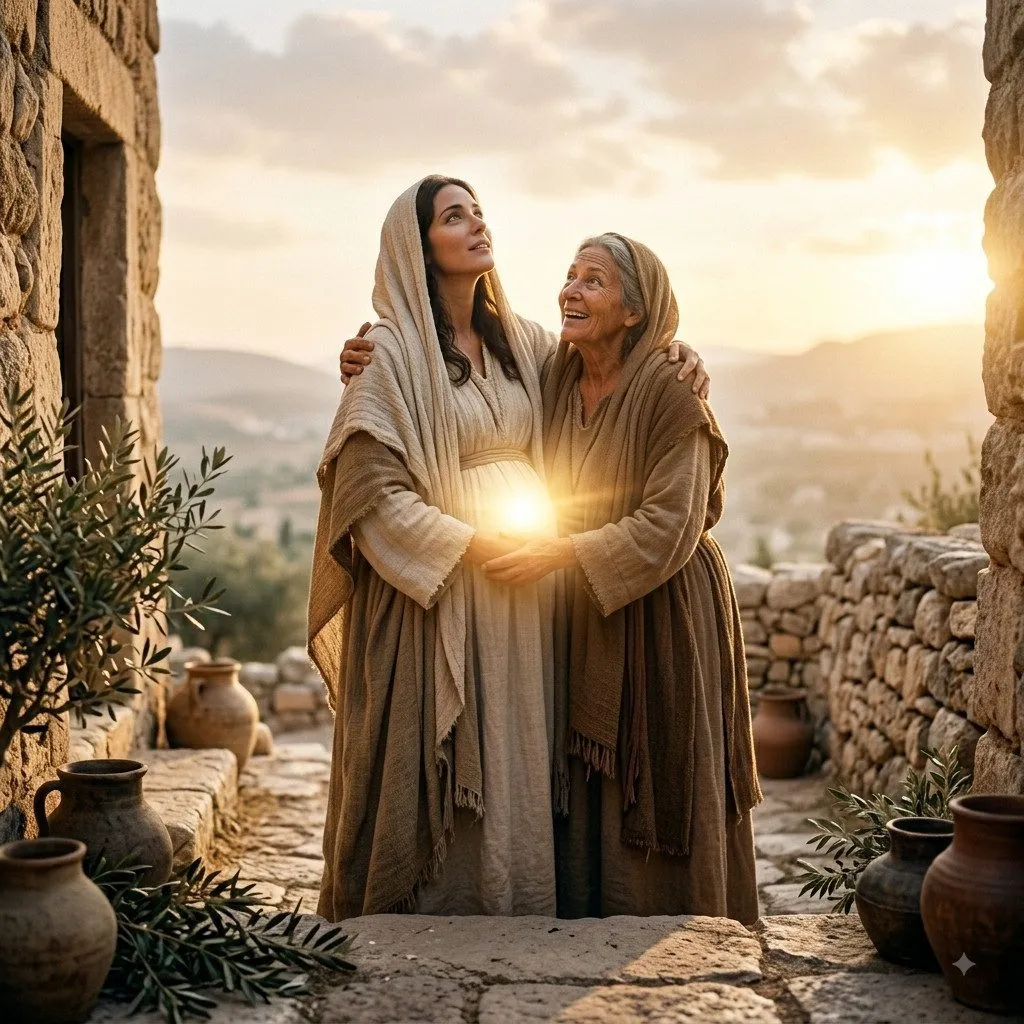 ASSUNZIONE DELLA BEATA VERGINE MARIA, Maria ed Elisabetta