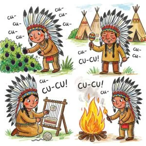 "Gli indiani Cu-Cu" di gianni rodari