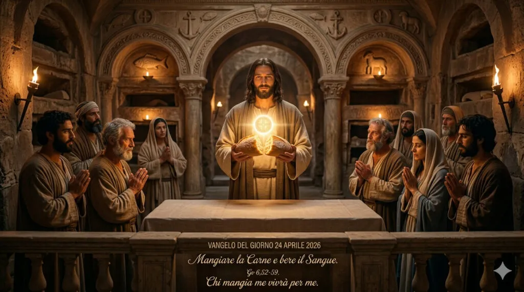 Vangelo del giorno 24 aprile 2026
