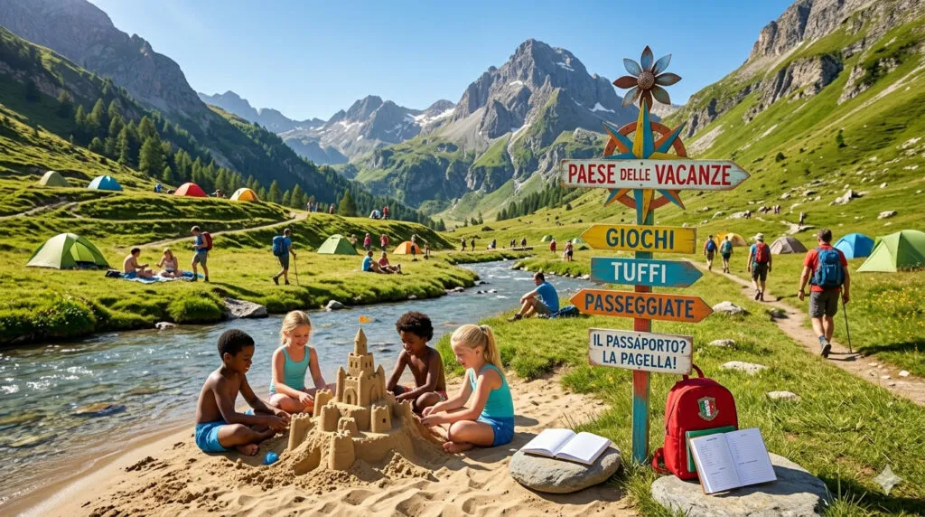 Il paese delle vacanze di Gianni Rodari