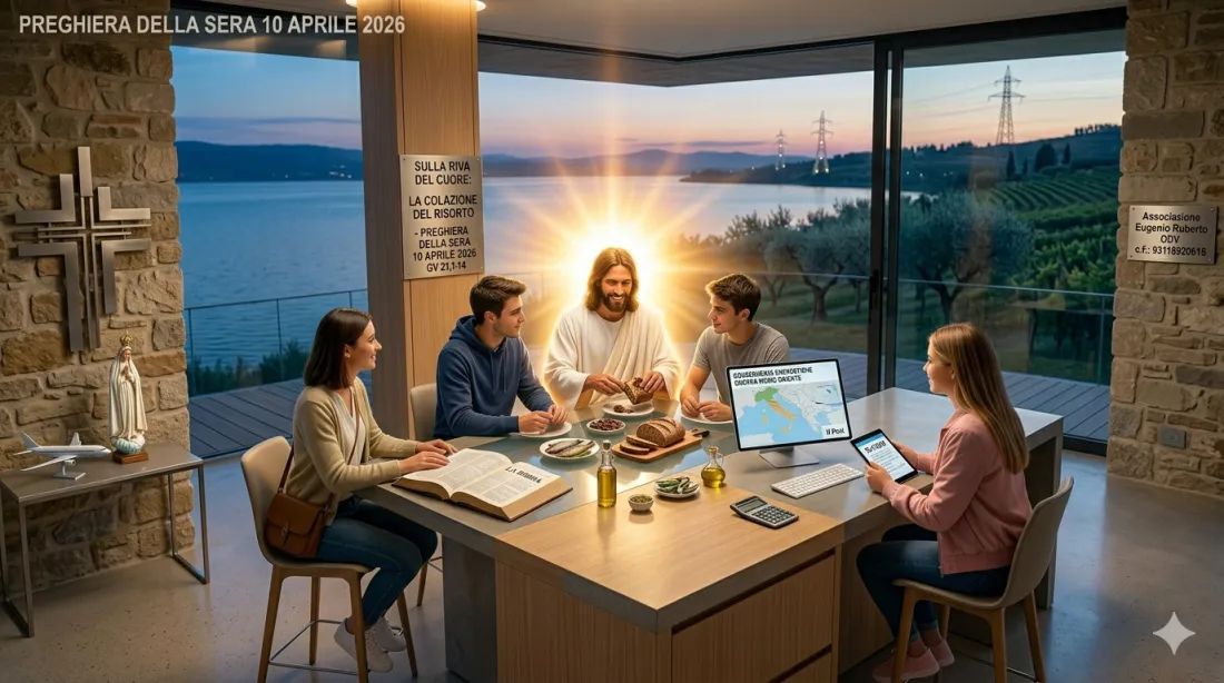Preghiera della sera 10 aprile 2026
