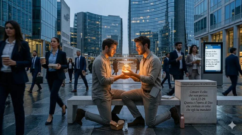 Vangelo del giorno 20 aprile 2026