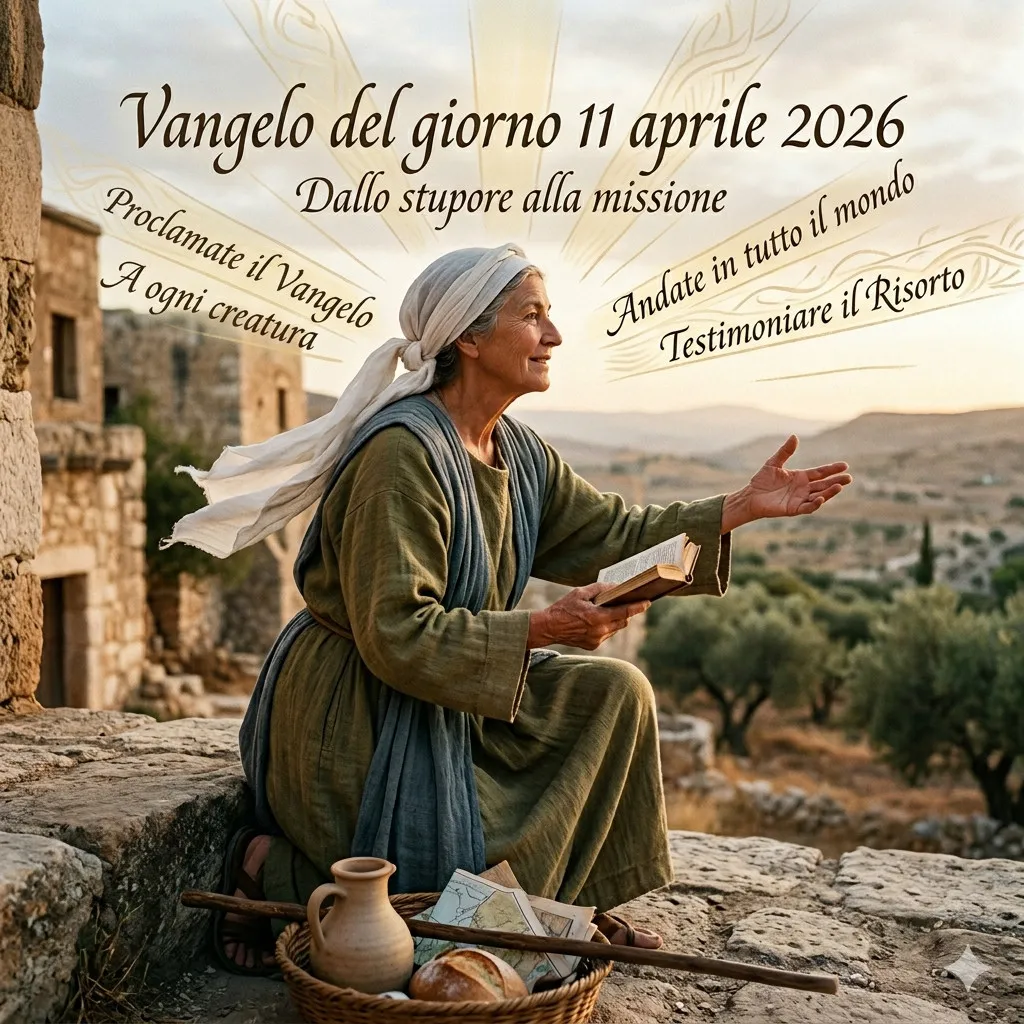 Vangelo del giorno 11 aprile 2026