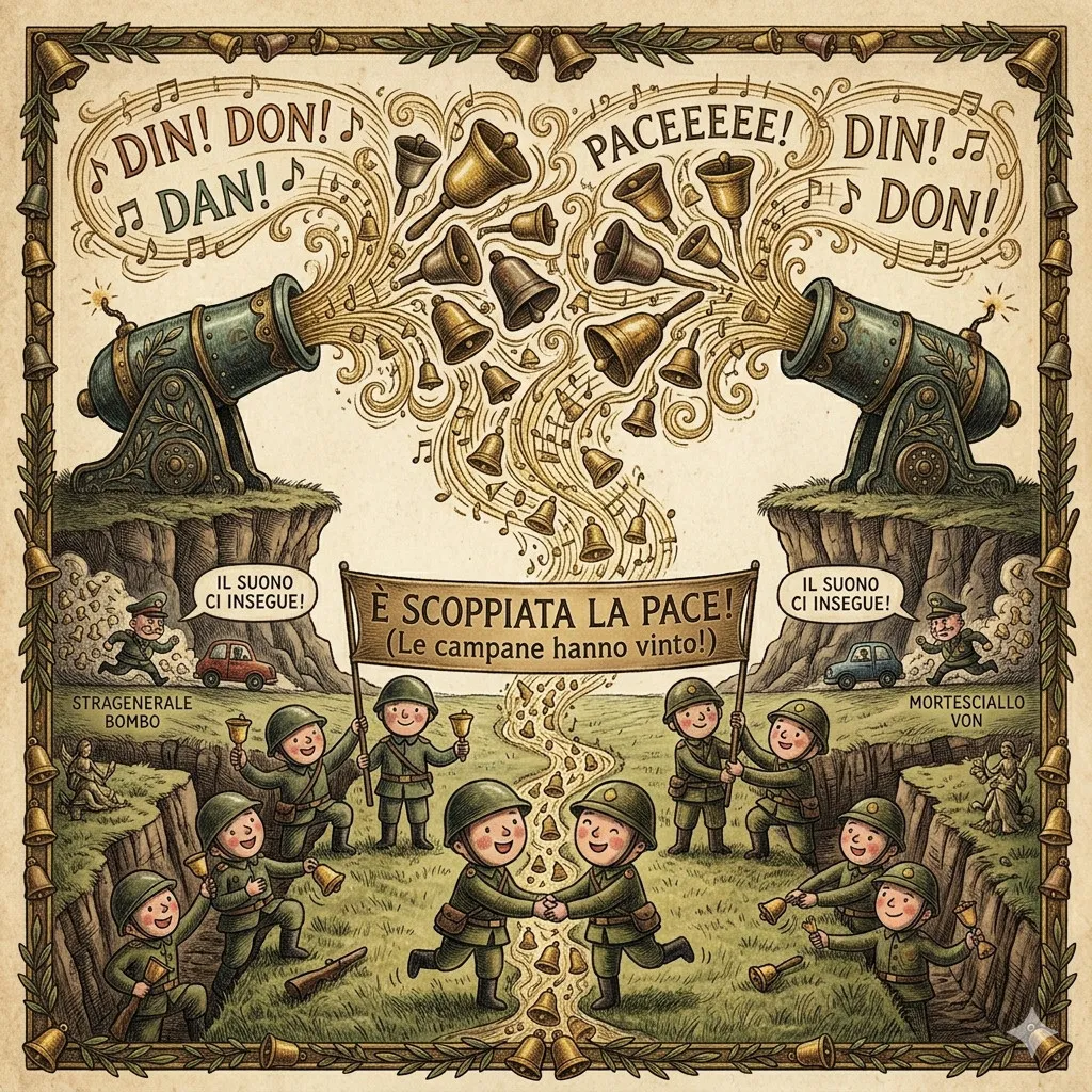la guerra delle campane di Gianni Rodari